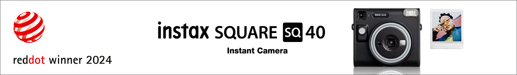 INSTAX SQUARE SQ40 wins “Red Dot Design Award 2024”