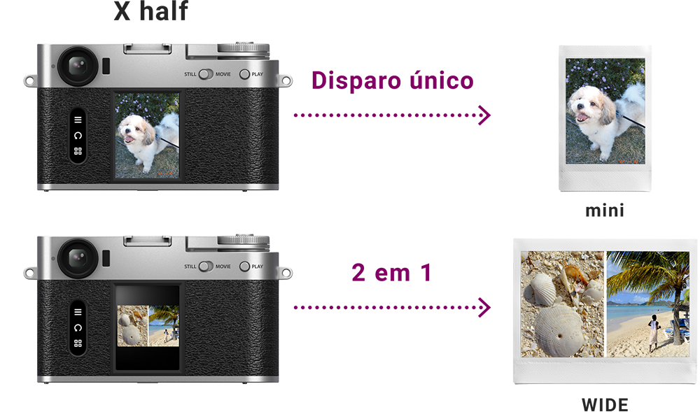  impressões instax™