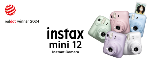 instax mini 12™ wins “Red Dot Design Award 2024”