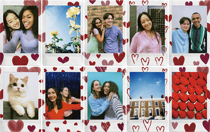 instax™ mini HEART SKETCH picture