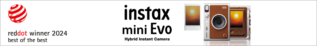 instax mini Evo™ Brown wins “Red Dot Design Award 2024:Best of the Best”