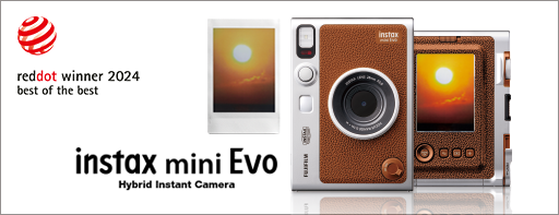 instax mini Evo™ Brown wins “Red Dot Design Award 2024:Best of the Best”