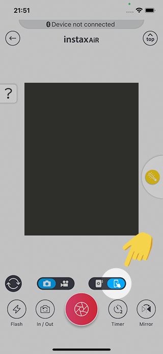 Move the toggle on the lower right of the screen to the right.
