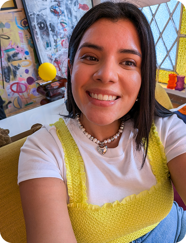 Woman taking a selfie