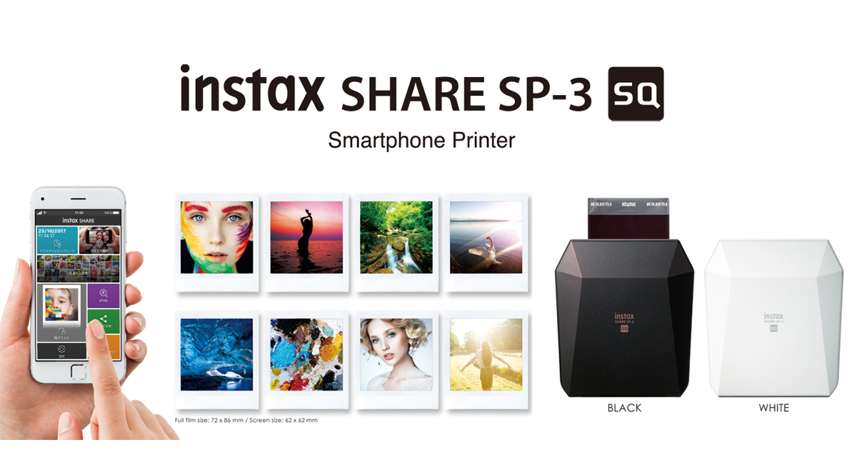 Specifications:instax SHARE SP-3™ Smartphone Printer | FUJIFILM