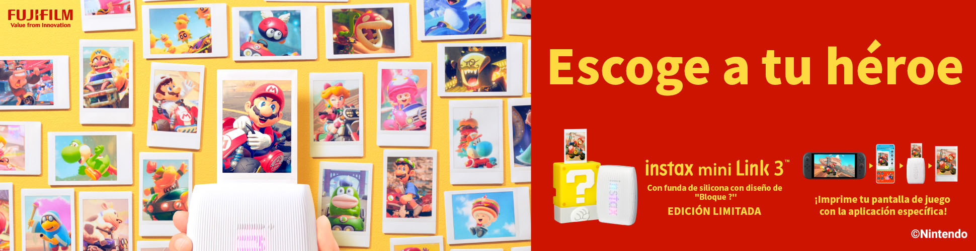 Escoge a tu héroe