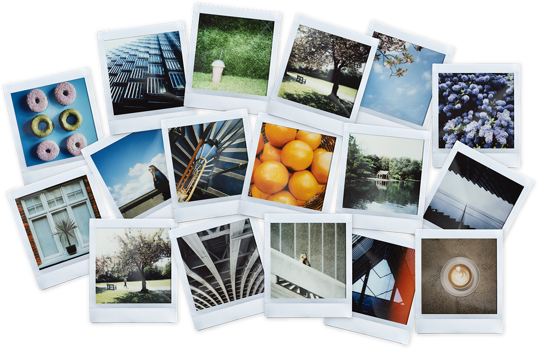 Die Schönheit des QUADRATISCHEN FORMATS VON instax™